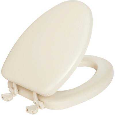 Mayfair by Bemis Elongated Closed Front Premium Soft Bone Toilet Seat