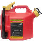 SureCan 2+ Gal. Plastic Gasoline Fuel Can, Red Image 5